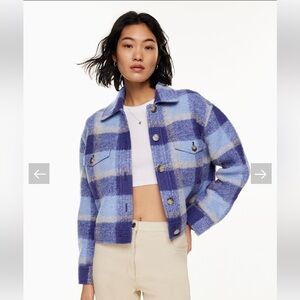 Aritzia Wilfred Ganna Shirt Jacket (short version)